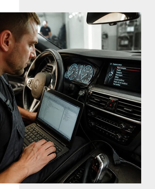 Русификация приборной панели BMW для авто в Канске от компании