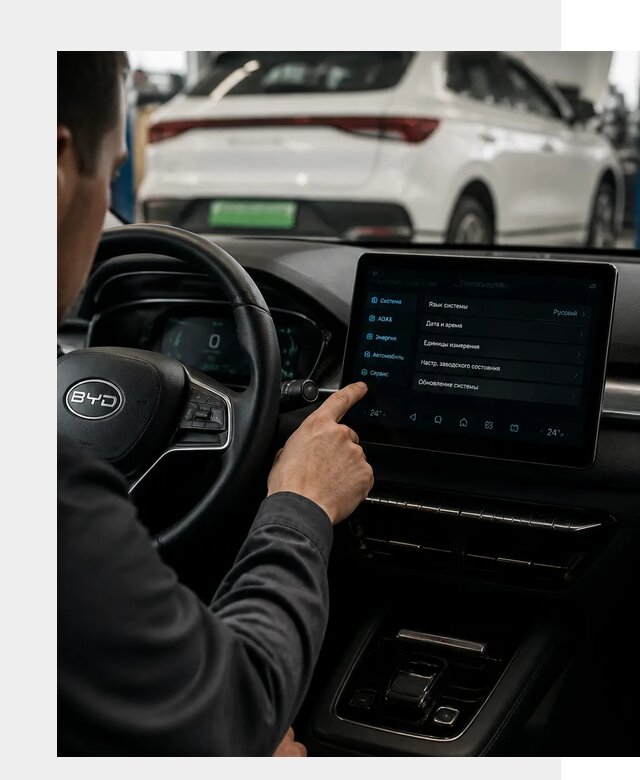 Русификация BYD E2 в Канске от 16284 р. | ФастМобиль-Кнс под ключ