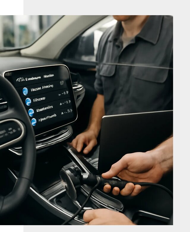 Установка приложений Geely для мультимедиа автомобиля в Канске
