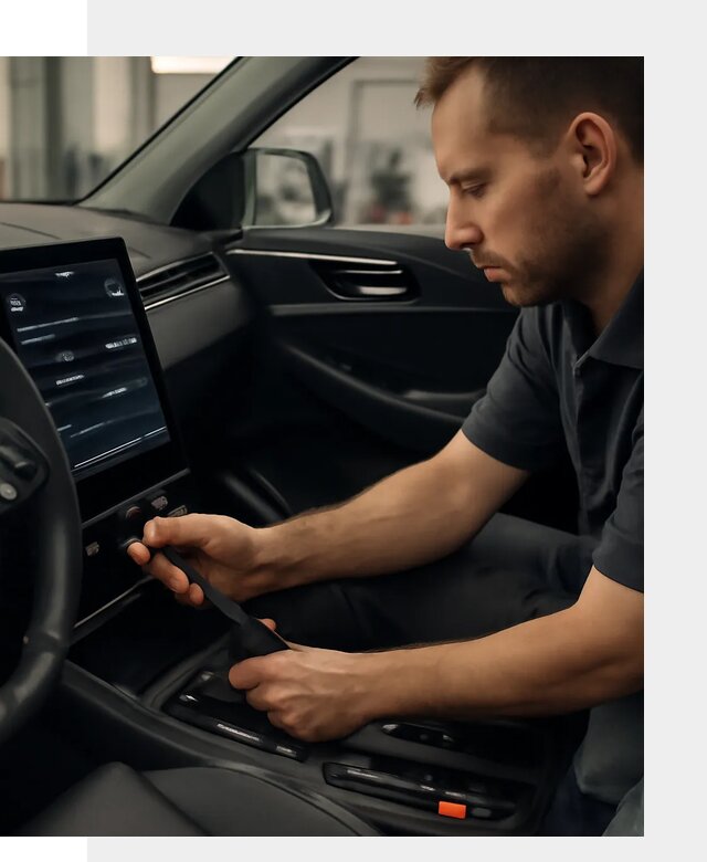 Восстановление автомобиля после русификации в Канске