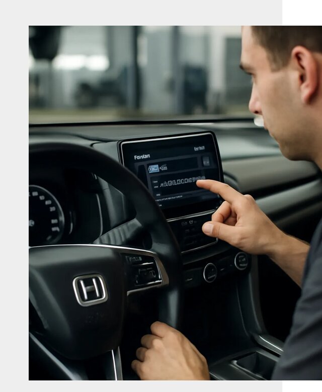 Русификация панели приборов Honda в Канске по цене 5465 ФастМобиль-Кнс