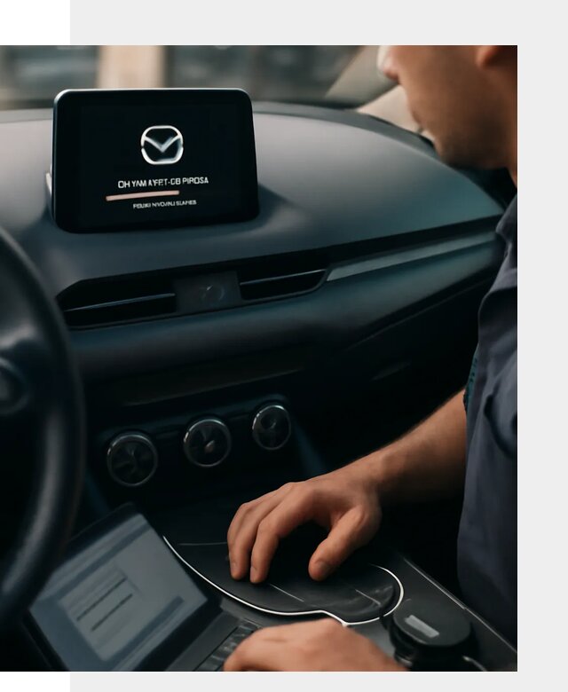 Установка приложений Mazda на мультимедийную систему в Канске